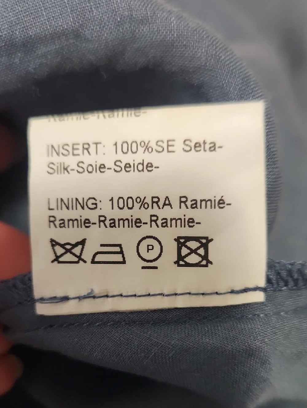 ERMANNO SCERVINO | 100% Ramie & Silk Lace Inset Dress | Made in Italy | IT 38 - Picture 13 of 15